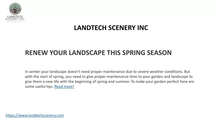 landtech scenery inc