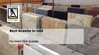 Best Granite in UAE