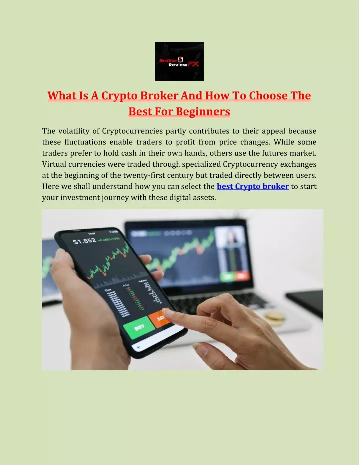 what is a crypto broker and how to choose