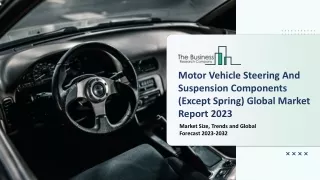 motor vehicle steering and suspension components