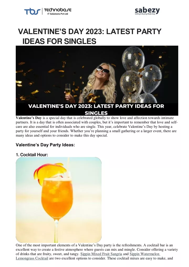valentine s day 2023 latest party ideas