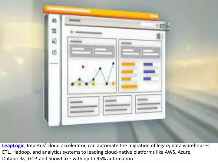 leaplogic impetus cloud accelerator can automate