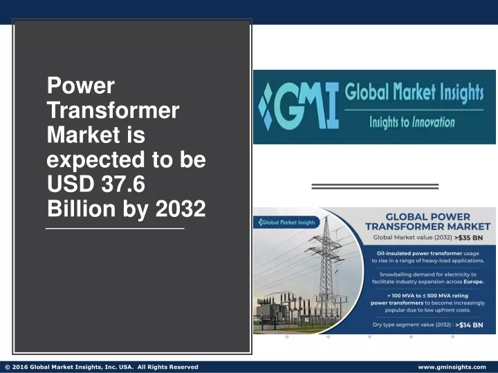 power transformer market is expected