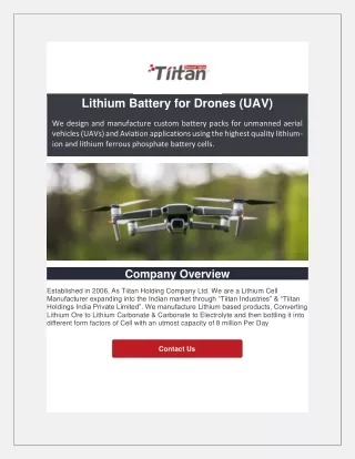 lithium battery for drones uav we design