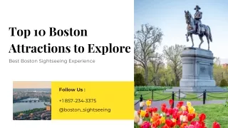 Top 10 Boston Attractions to Explore