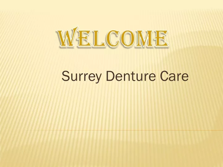 surrey denture care