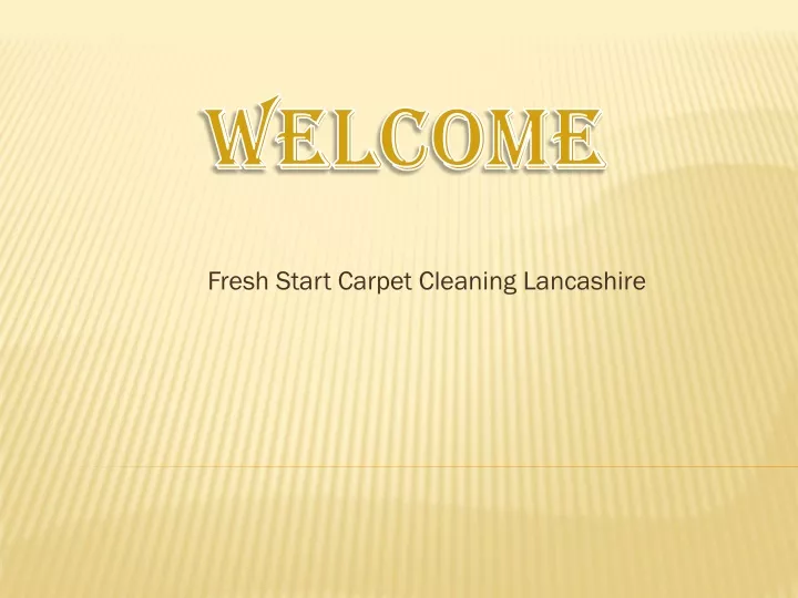 fresh start carpet cleaning lancashire