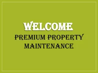 welcome