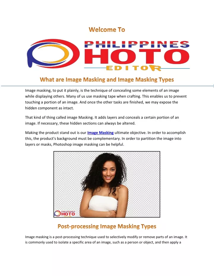 image masking to put it plainly is the technique