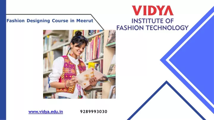 fashion designing course in meerut