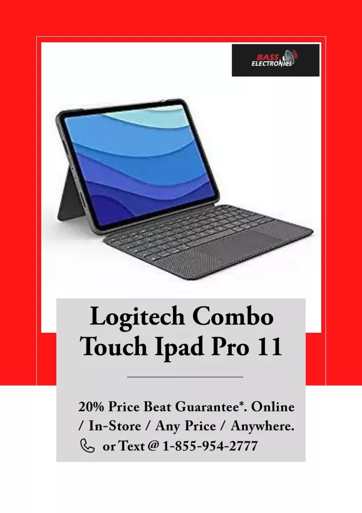 logitech combo touch ipad pro 11