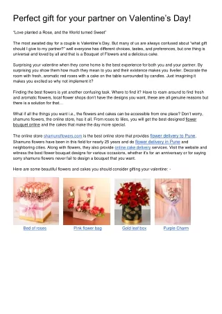 Perfect gift for your partner on Valentine’s Day!