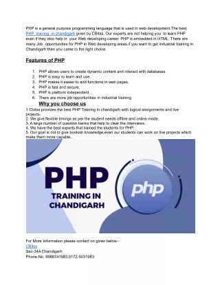 php is a general purpose programming language