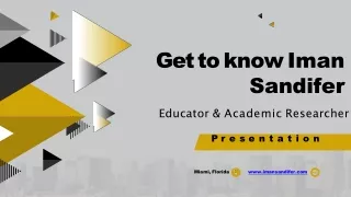 Get to Know Iman Sandifer