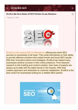 ieveera-best-choice-of-seo-partner-in-html