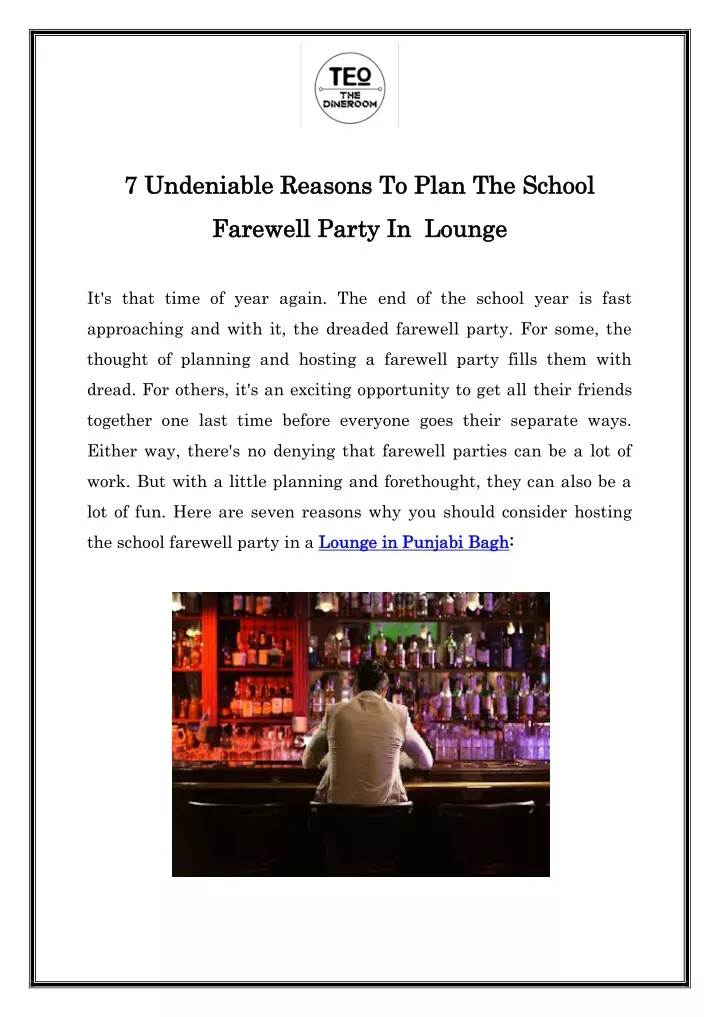 7 undeniable reasons to plan the school