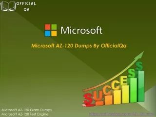 Microsoft AZ-120 by Officialqa