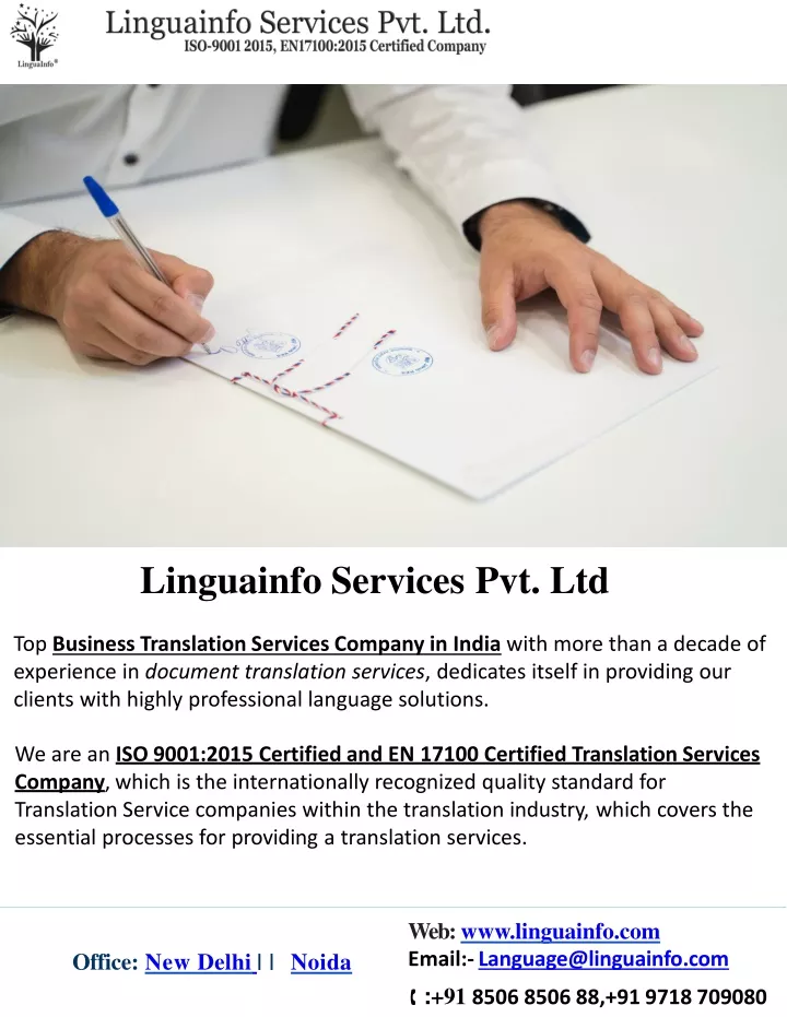 linguainfo services pvt ltd