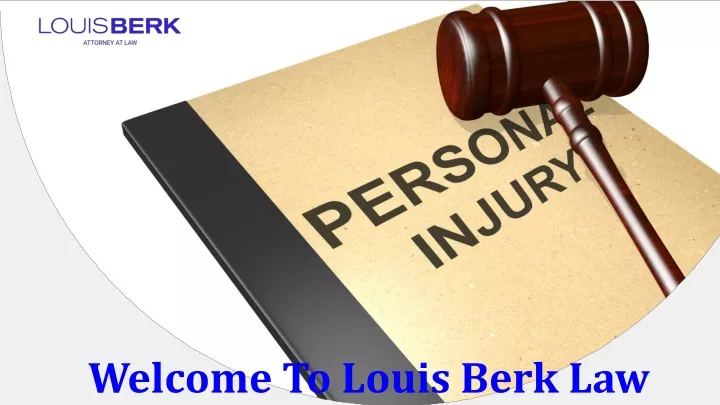 welcome to louis berk law