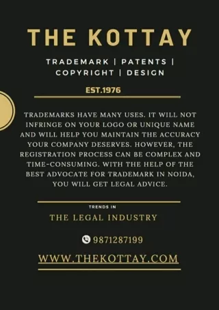 Trademark advocate Noida | The Kottay