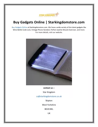 buy gadgets online starkingdomstore com