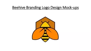 Beehive Branding Logo Design Mock-ups