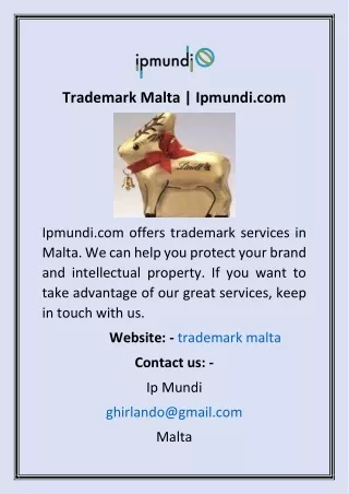 Trademark Malta  Ipmundi