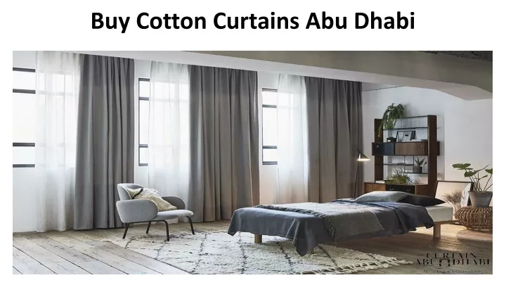 buy cotton curtains abu dhabi