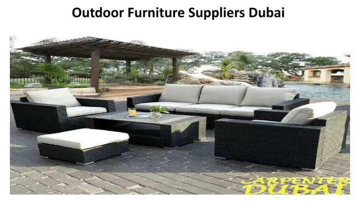 outdoor furniture suppliers dubai