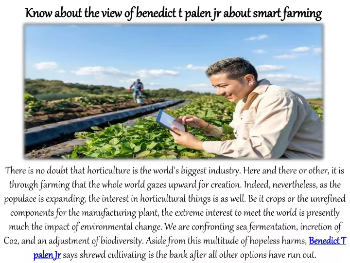 know about the view of benedict t know about