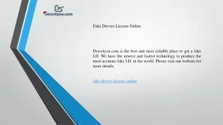 Fake Drivers License Online   Docx4you.com