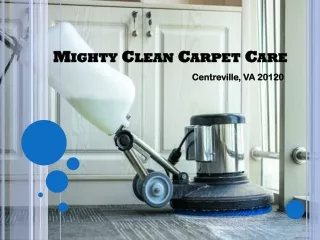 Mighty Clean Carpet Care