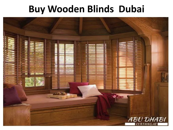buy wooden blinds dubai