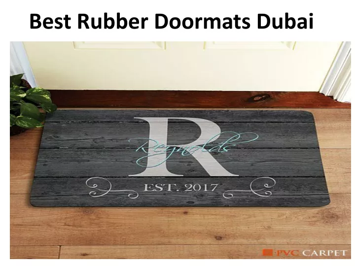 best rubber doormats dubai