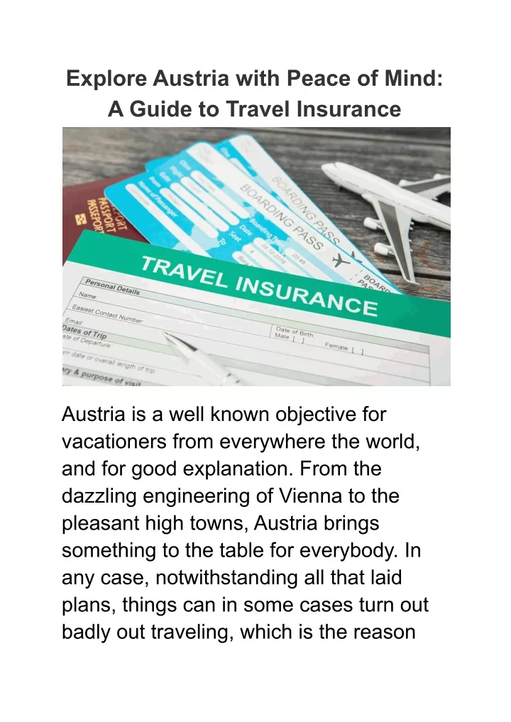 explore austria with peace of mind a guide