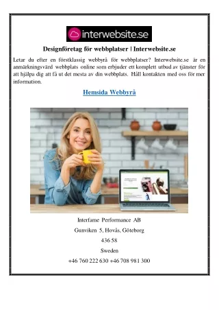 designf retag f r webbplatser interwebsite se
