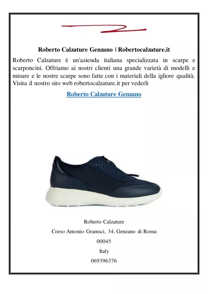 roberto calzature genzano robertocalzature it