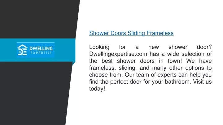 shower doors sliding frameless looking