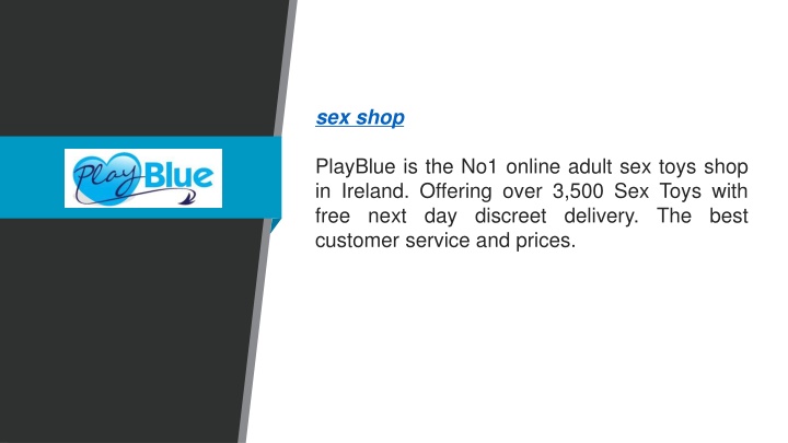 sex shop playblue is the no1 online adult