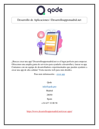 desarrollo de aplicaciones desarrolloappsmadrid