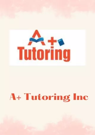 a tutoring inc