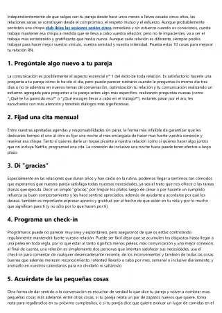 independientemente de que salgas con tu pareja