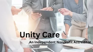 Unity Care | An Independent Nonprofit Accreditor