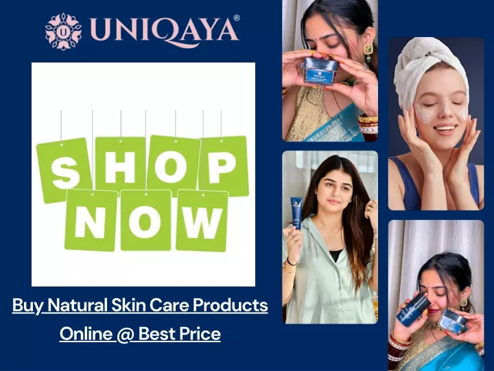 buy natural skin care products online @ best price