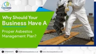 Why Should Your Business Have A Proper Asbestos Management Plan