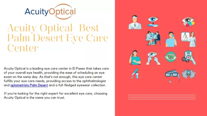 acuity optical best palm desert eye care center