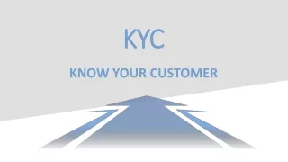 What is Know Your Customer(KYC)?