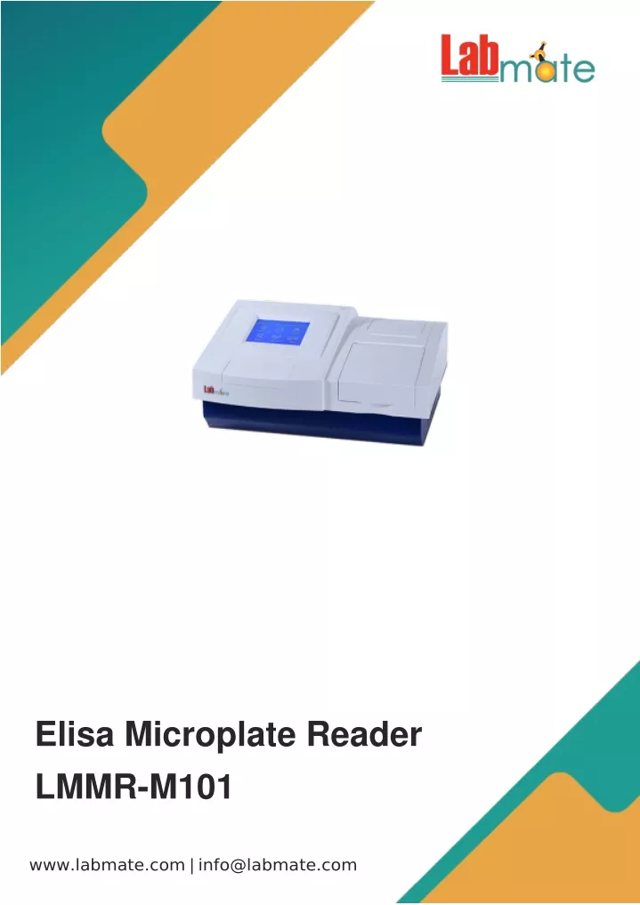 elisa microplate reader lmmr m101