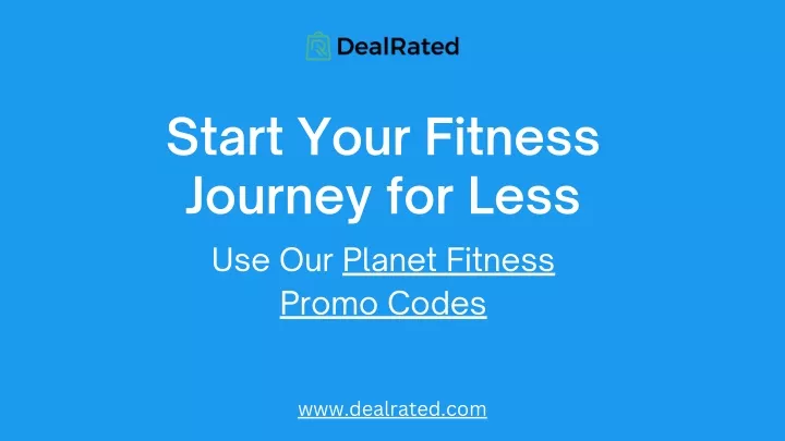 start your fitness journey for less