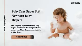 Babycozy Super Soft Newborn Baby Diapers